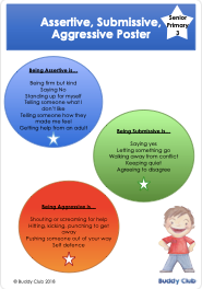 Play & Pretend: SP: 3. Assertive, Submissive, Aggressive - Poster