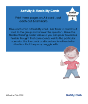 Play & Pretend: SP: 8. Flexibility Cards - Activity