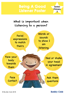 Chit & Chat: SP: 2. Being A Good Listener - Poster