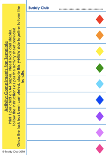 Chit & Chat: SP: 5. Compliments Fan - Activity