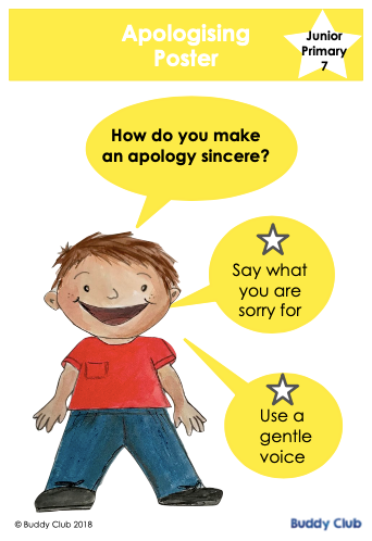 Chit & Chat: JP: 7. Apologising - Poster